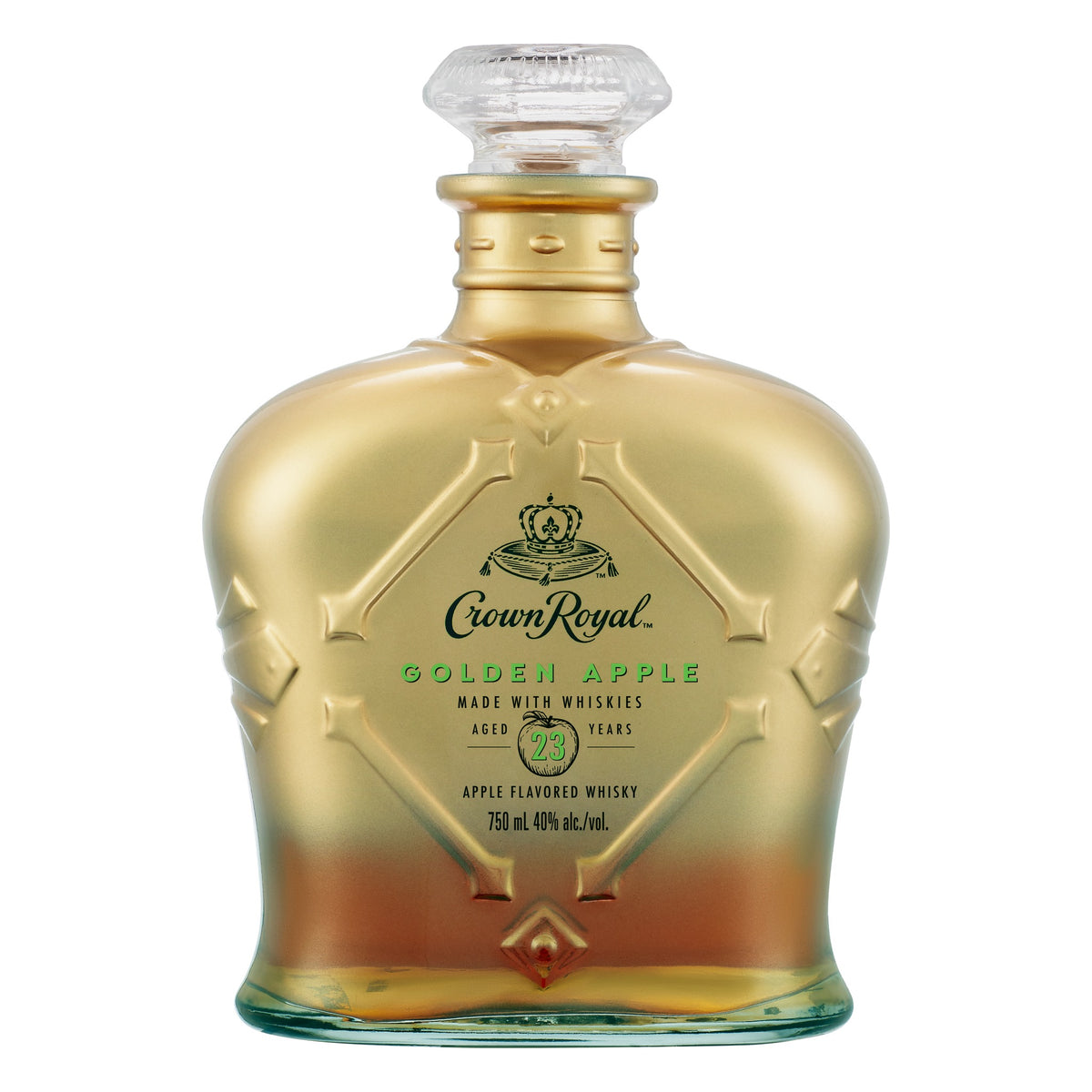 Crown Royal Apple Flavored Whiskey Golden Apple 23 Year