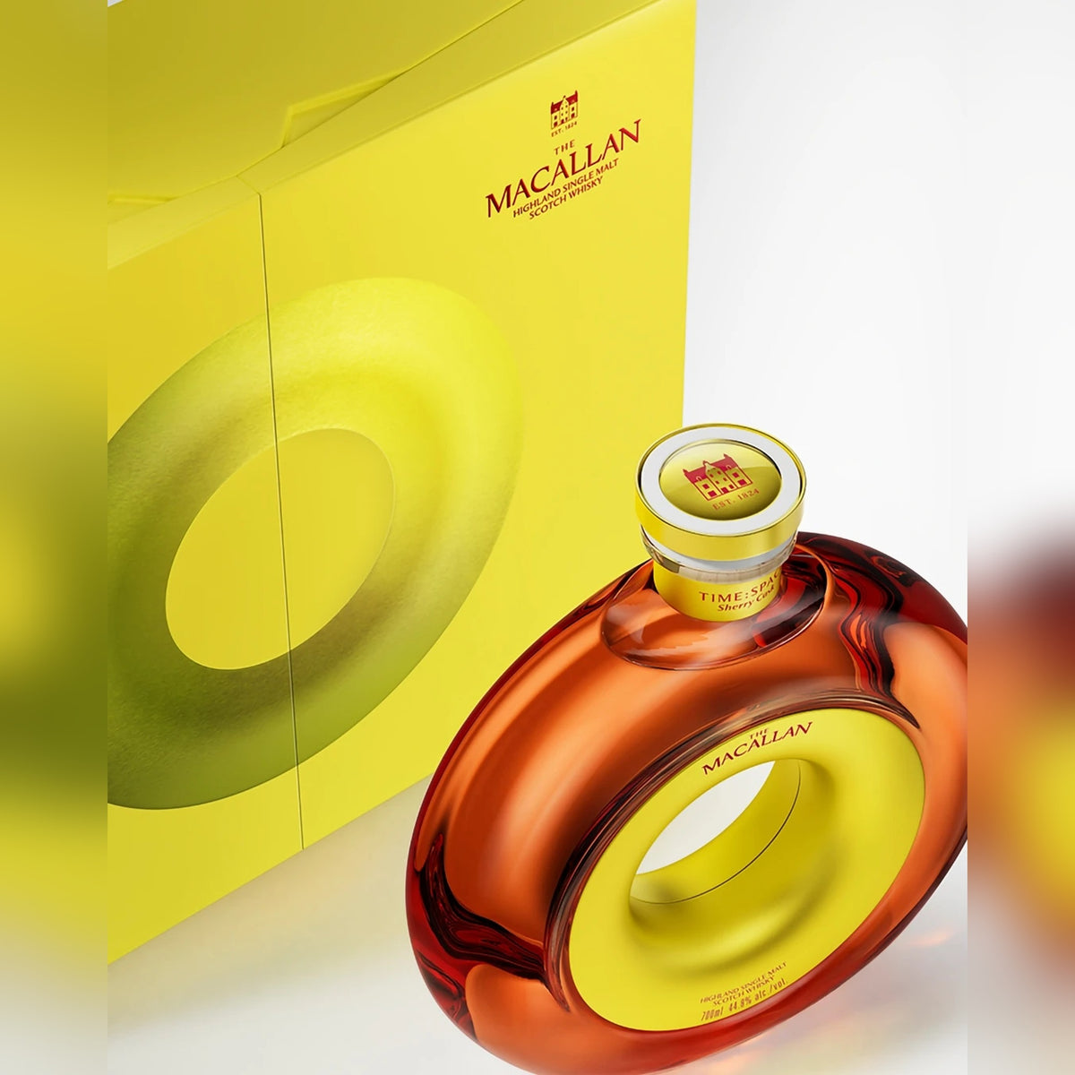 The Macallan Time Space Sherry Cask 20 Year Old Single Malt Scotch Whiskey - official The Macallan photo - Liquor Geeks