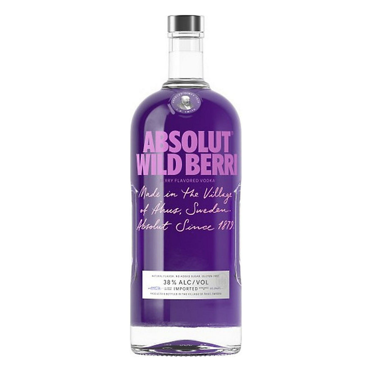 Absolut Wild Berri Flavored Vodka 1.75 Liter