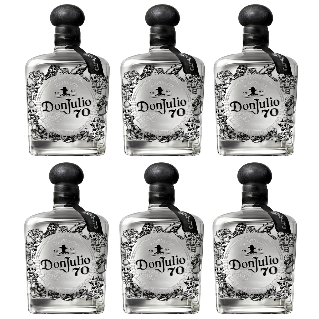 Don Julio 70th Day of the Dead - Dia de Muertos Cristalino Anejo Tequila Limited Edition