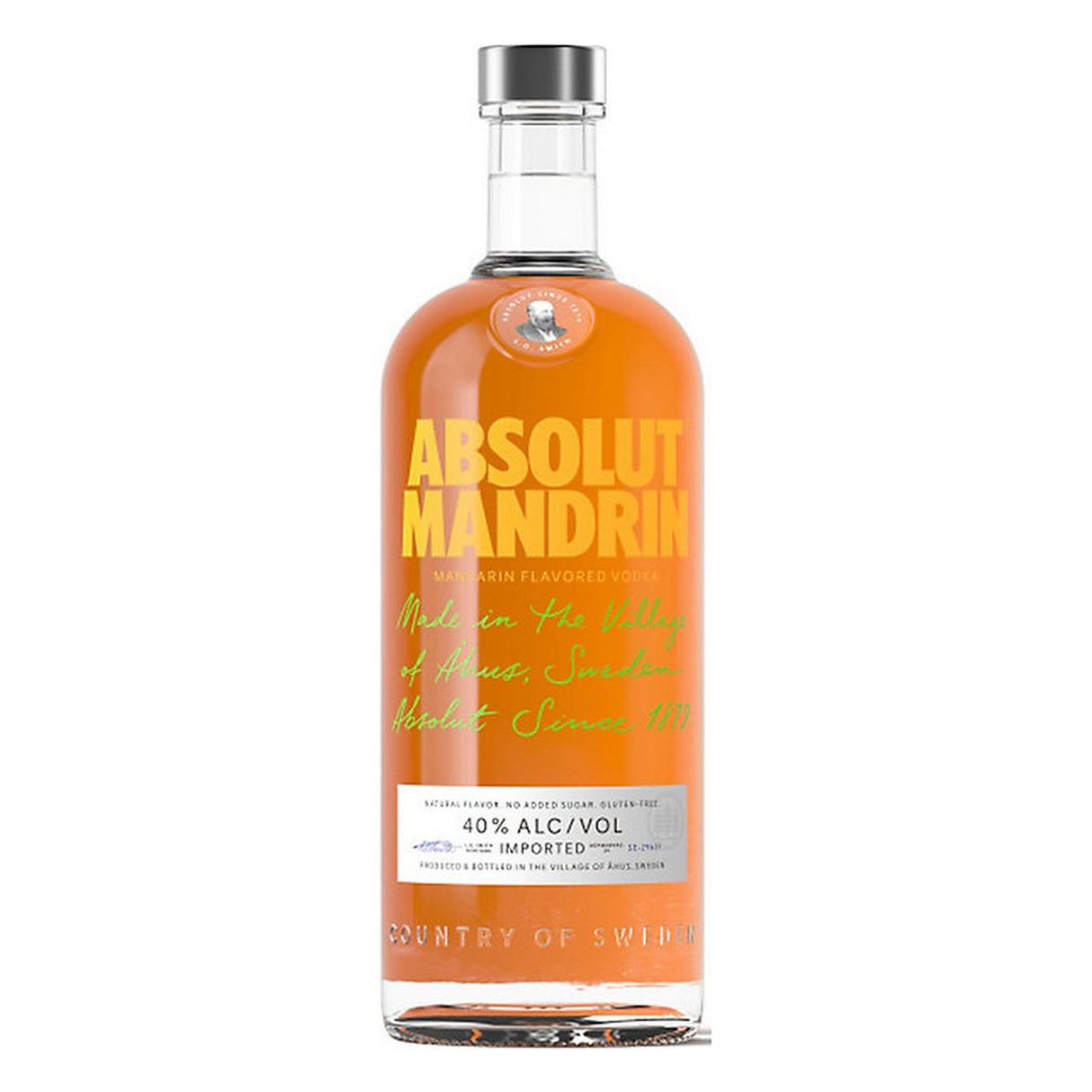 Absolut Mandrin Flavored Vodka 1 Liter