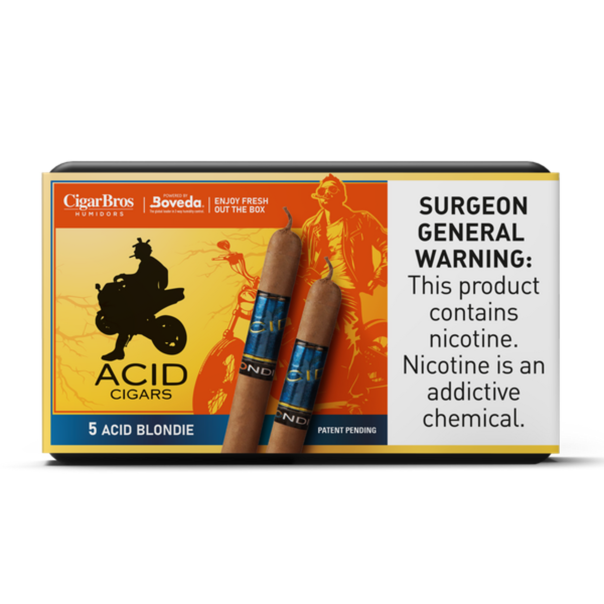 Acid Blondie 4x38 - 5 Pack (Petite Corona Connecticut Shade Mild-Bodied) by CigarBros-1