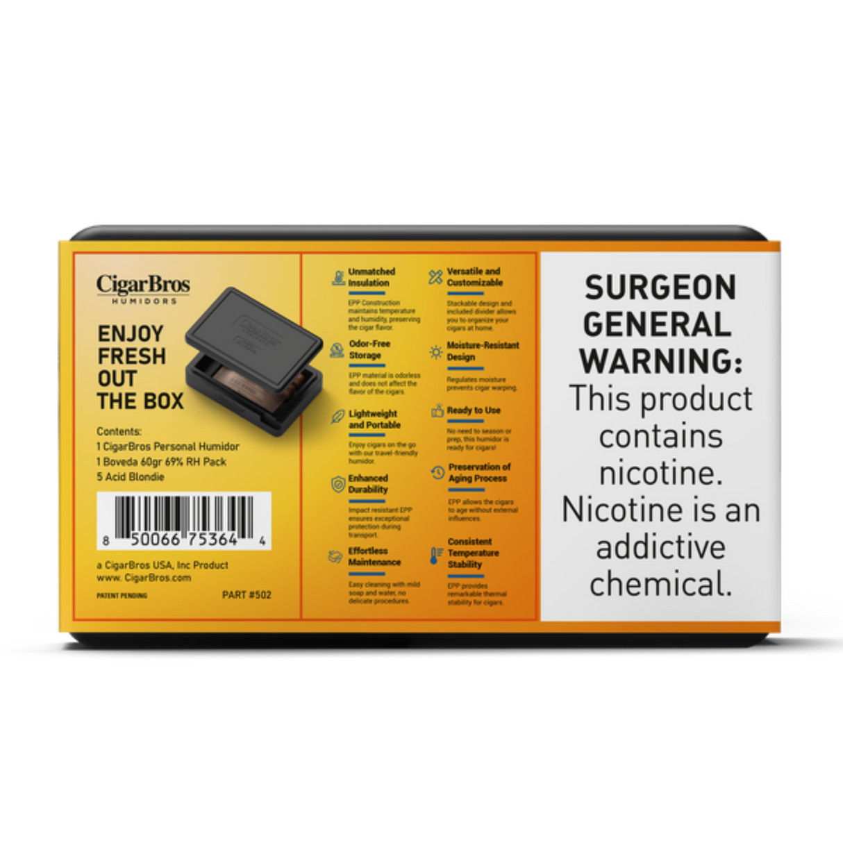 Acid Blondie 4x38 - 5 Pack (Petite Corona Connecticut Shade Mild-Bodied) by CigarBros-2