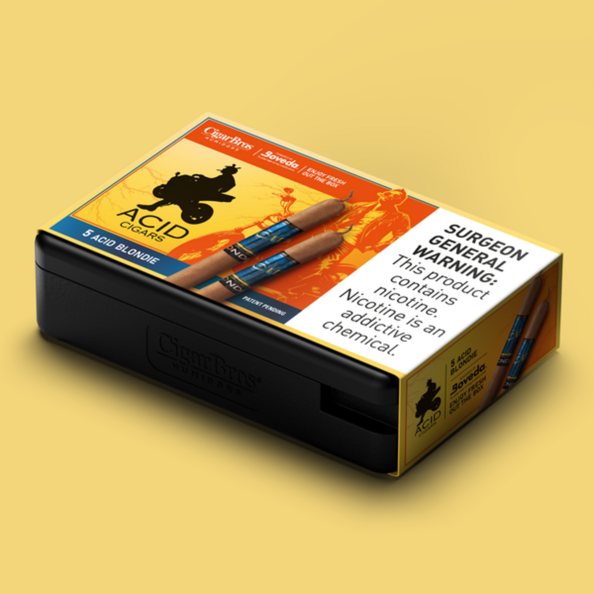 Acid Blondie 4x38 - 5 Pack (Petite Corona Connecticut Shade Mild-Bodied) by CigarBros-9