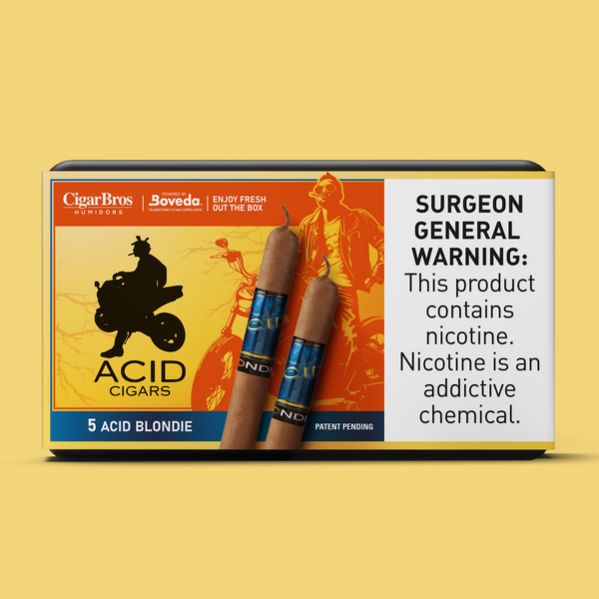Acid Blondie 4x38 - 5 Pack (Petite Corona Connecticut Shade Mild-Bodied) by CigarBros