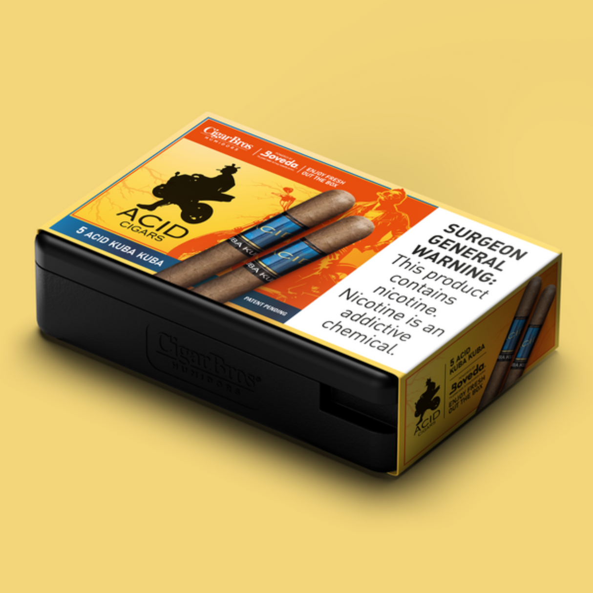 Acid Kuba Kuba 5x54 - 5 Pack (Robusto, Connecticut Shade Medium-Bodied) by CigarBros-8