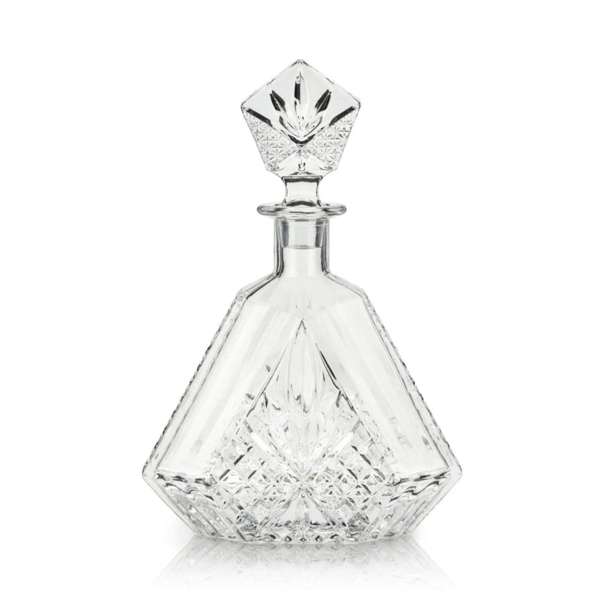 Admiral Crystal Irish Cut Whiskey Decanter-1