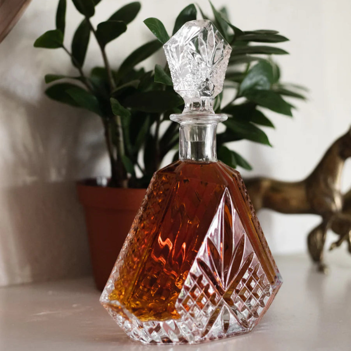 Admiral Crystal Irish Cut Whiskey Decanter-5