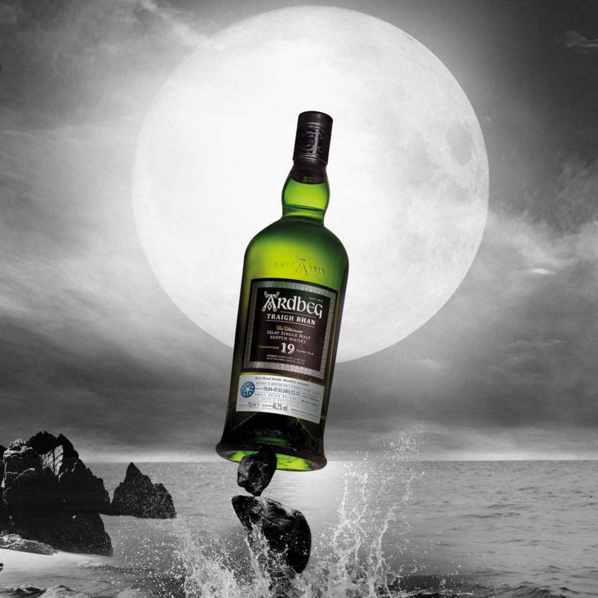 Ardbeg Single Malt Scotch Traigh Bhan 19 Yr 92 W/ 2023 Edition Gift Box