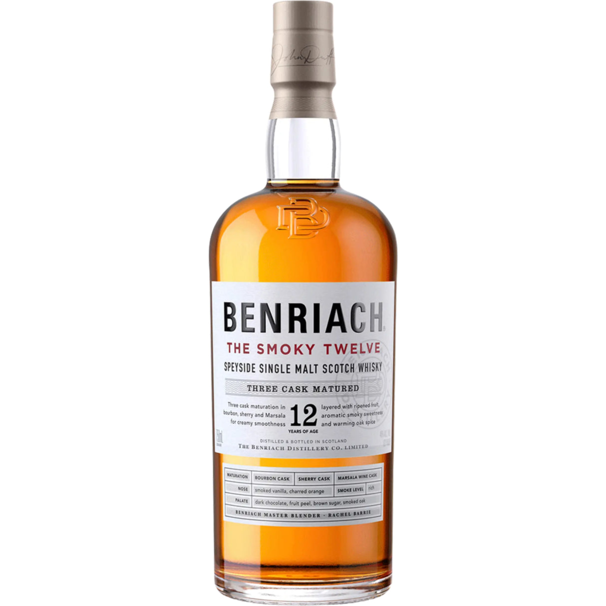 Benriach The Smoky Twelve Speyside 12 Year Single Malt Scotch Whiskey