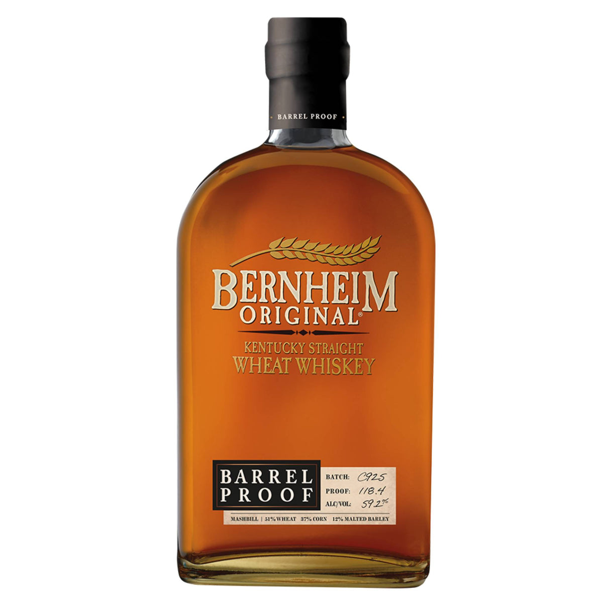 Bernheim Original 7 Year Kentucky Straight Wheat Whiskey - Barrel Proof