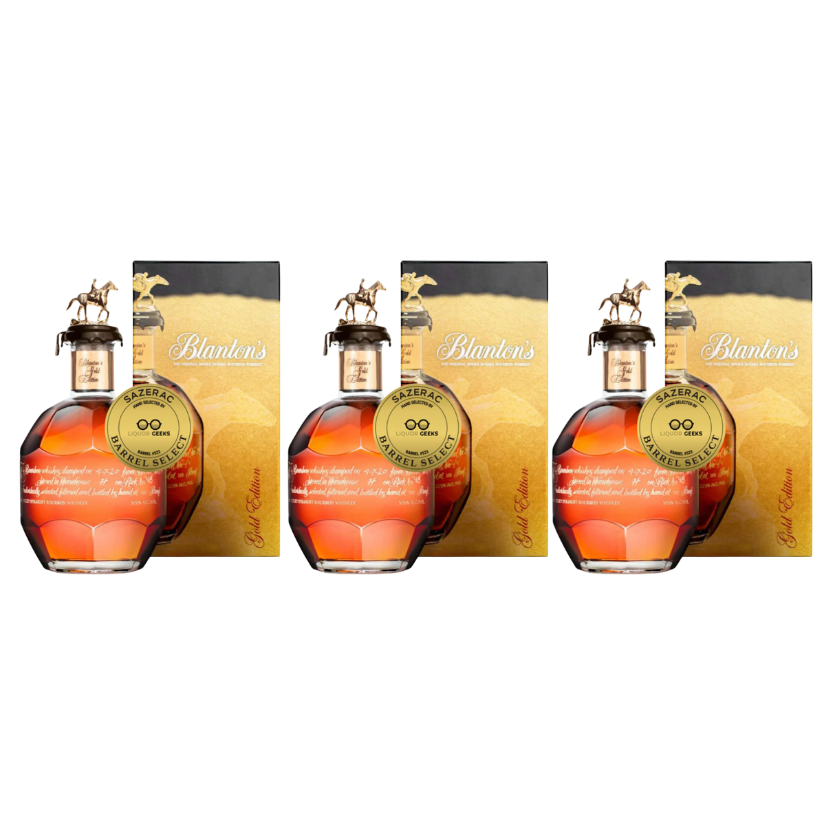 Blanton’s Gold Edition Single Barrel Bourbon – Liquor Geeks Barrel Select #291 – Store Pick