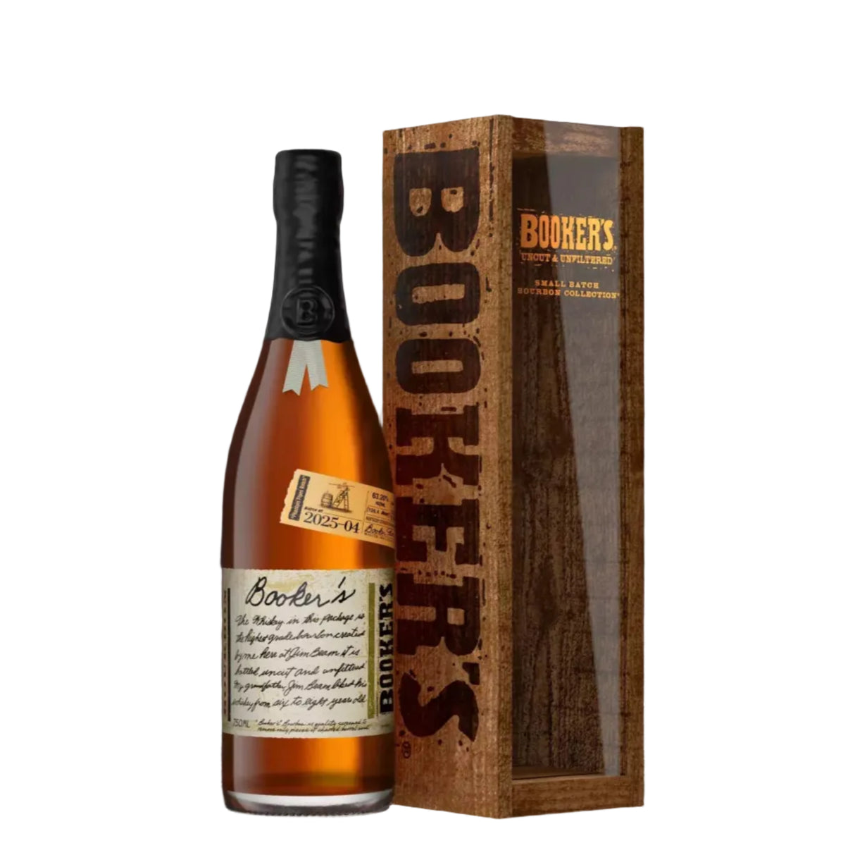 Booker's Kentucky Straight Bourbon Whiskey - "Phantom Pipes Batch" Batch No. 4 (Release 2025)