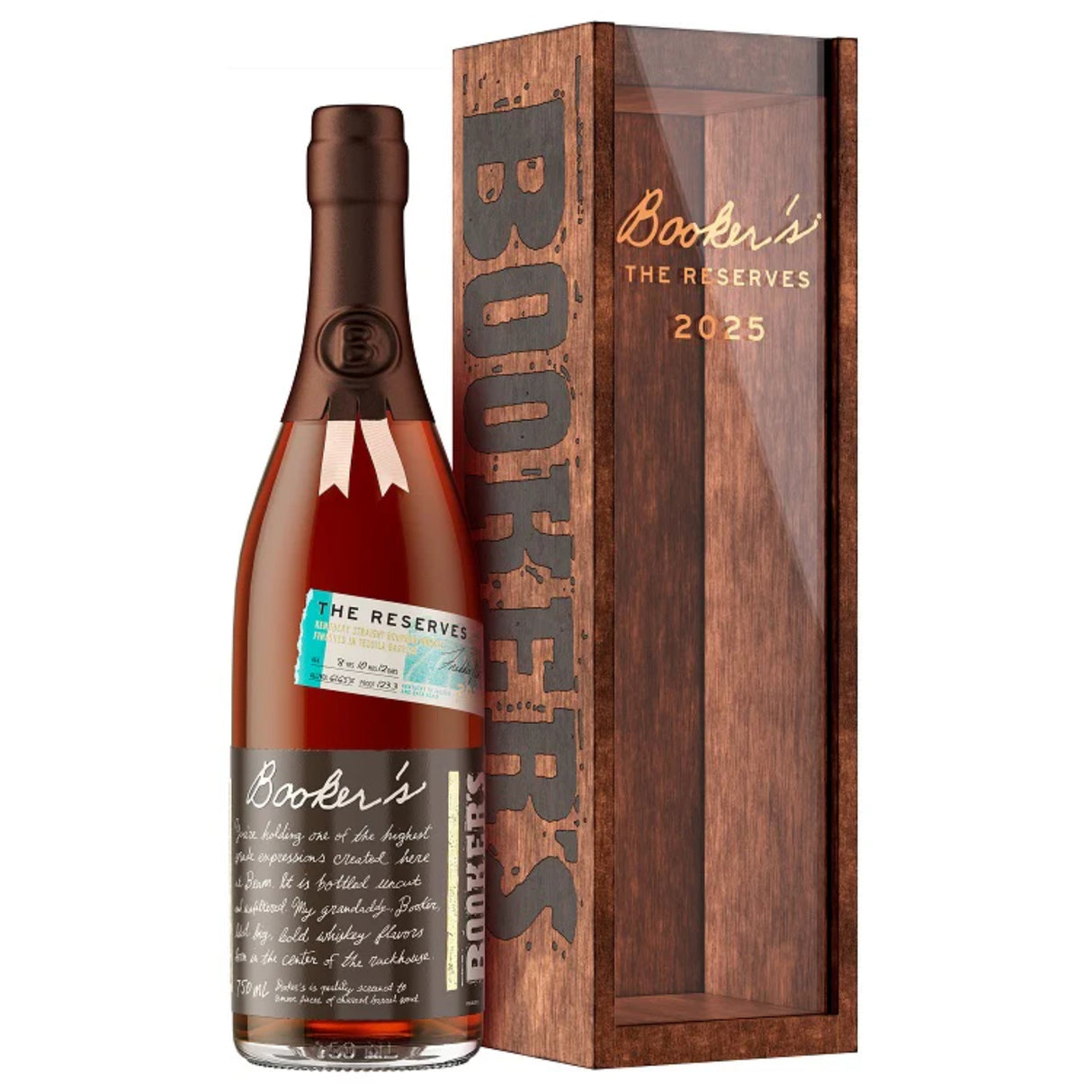 Booker’s Kentucky Straight Bourbon Whiskey The Reserves Batch 2025