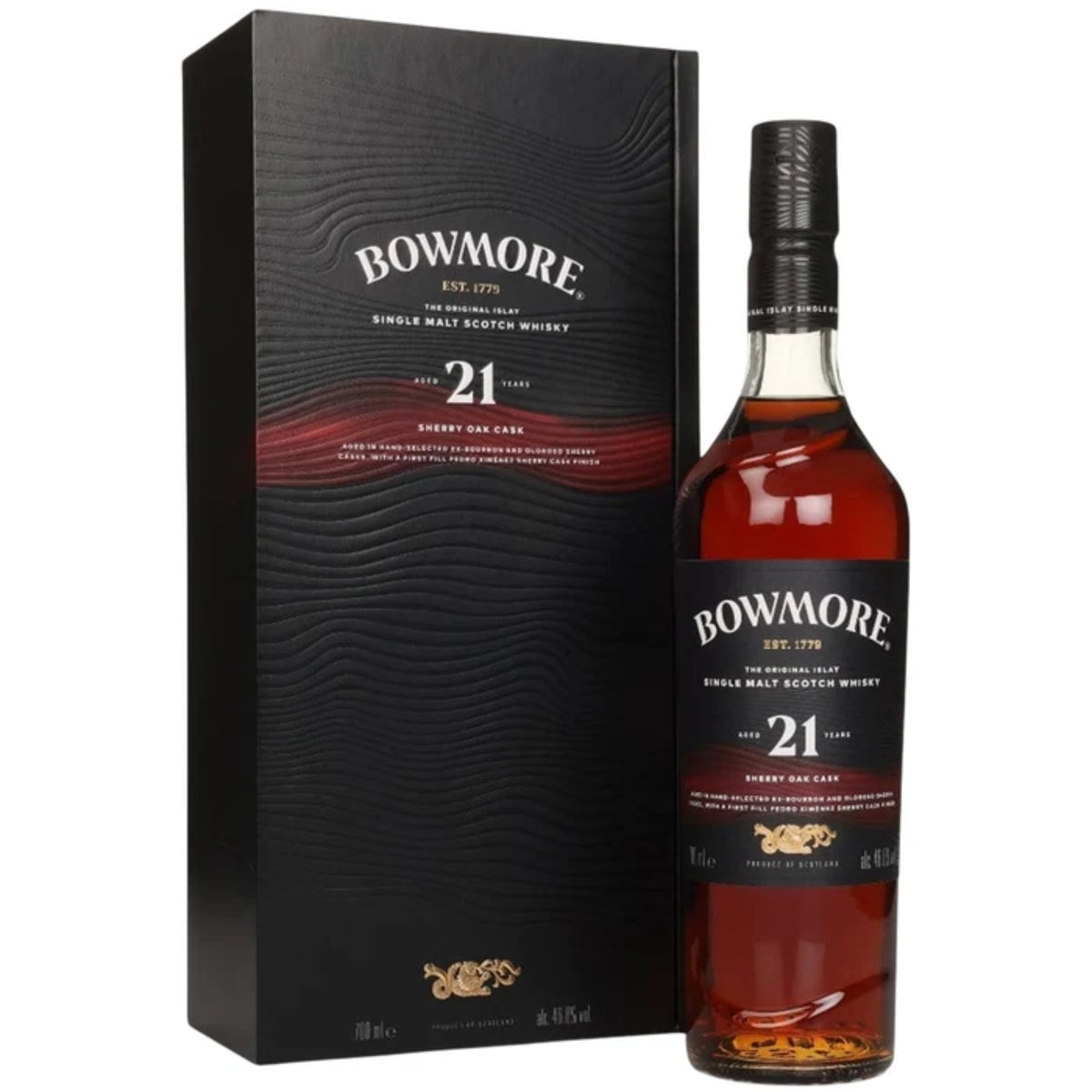 Bowmore 21 Year Sherry Oak Cask Single Malt Scotch Whisky