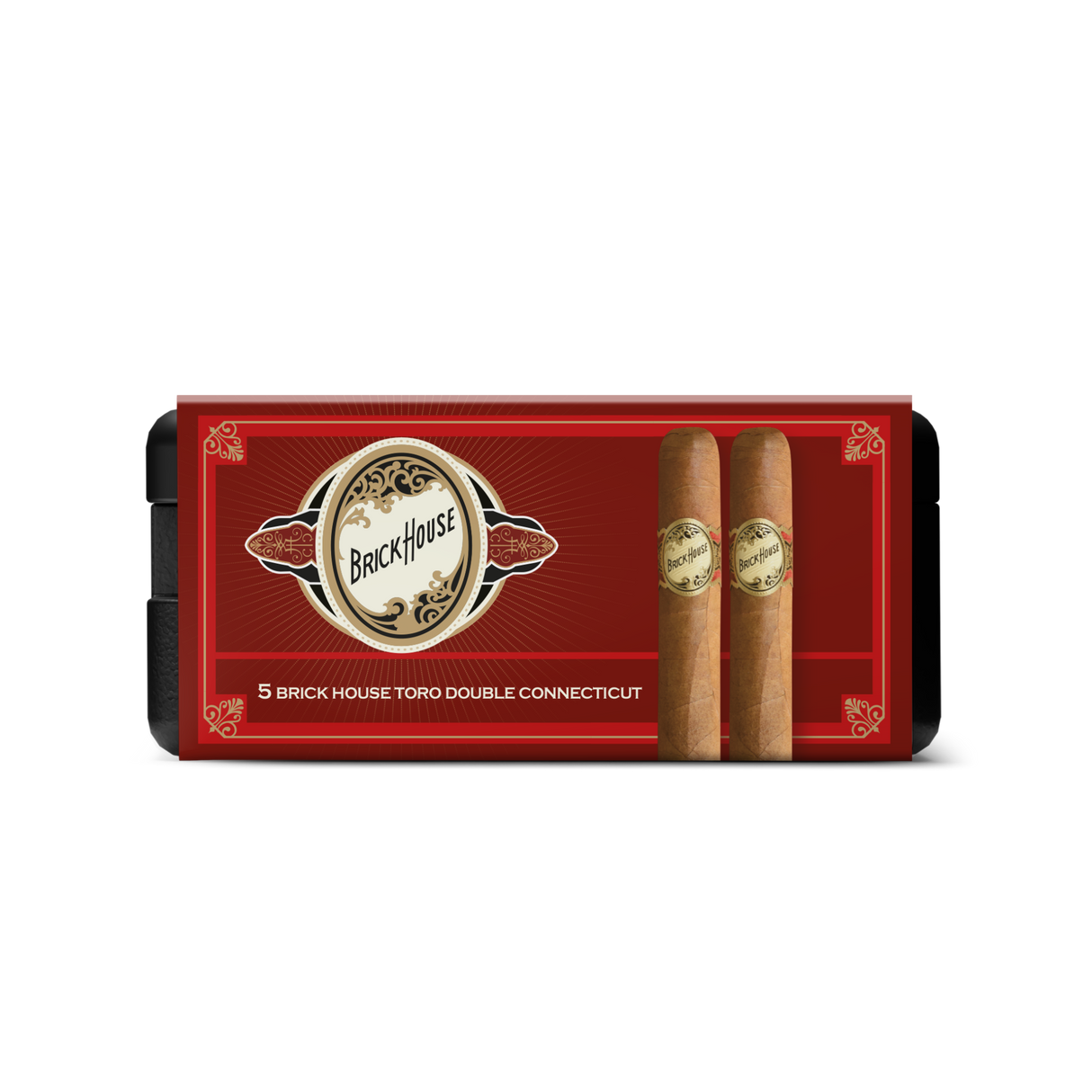 Brickhouse Double Connecticu 6x52 - 5 Pack (Mild-Medium-Bodied) by CigarBros-4