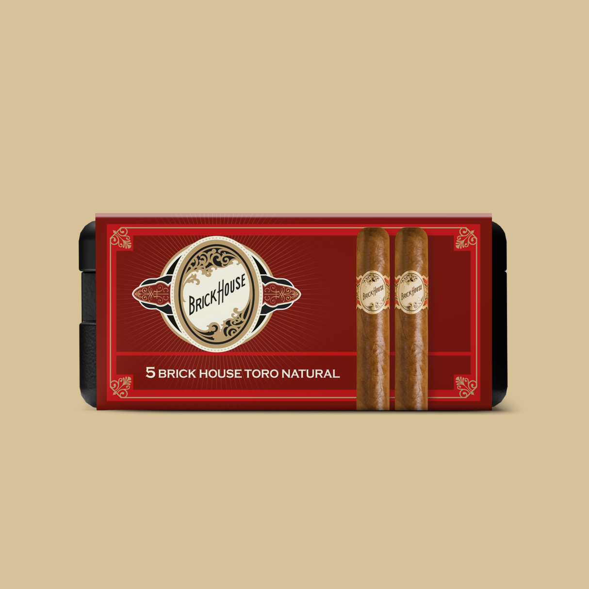 Brickhouse Toro Classic 6x52 - 5 Pack (Nicaraguan Habano Medium-Bodied) by CigarBros-4