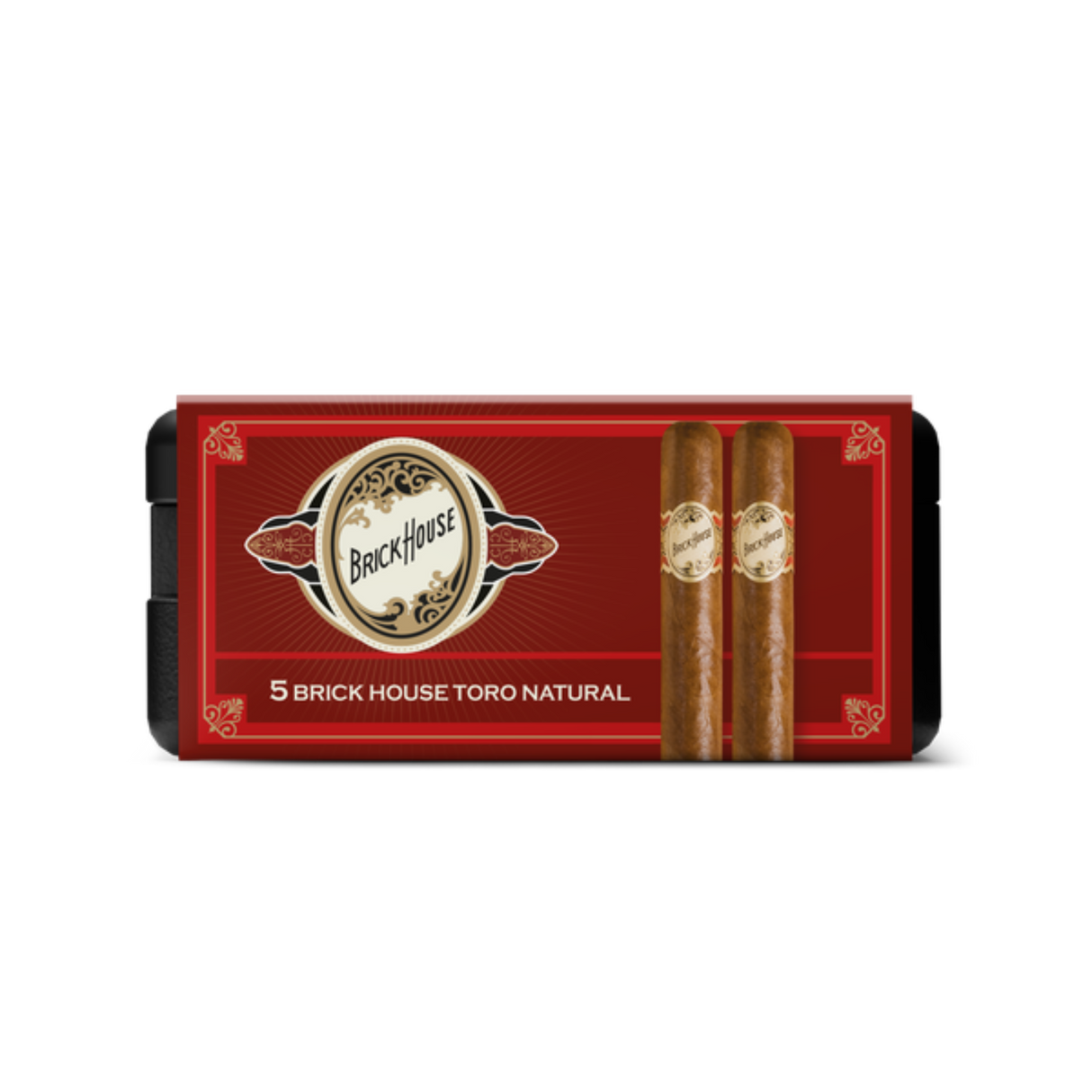 Brickhouse Toro Classic 6x52 - 5 Pack (Nicaraguan Habano Medium-Bodied) by CigarBros-5