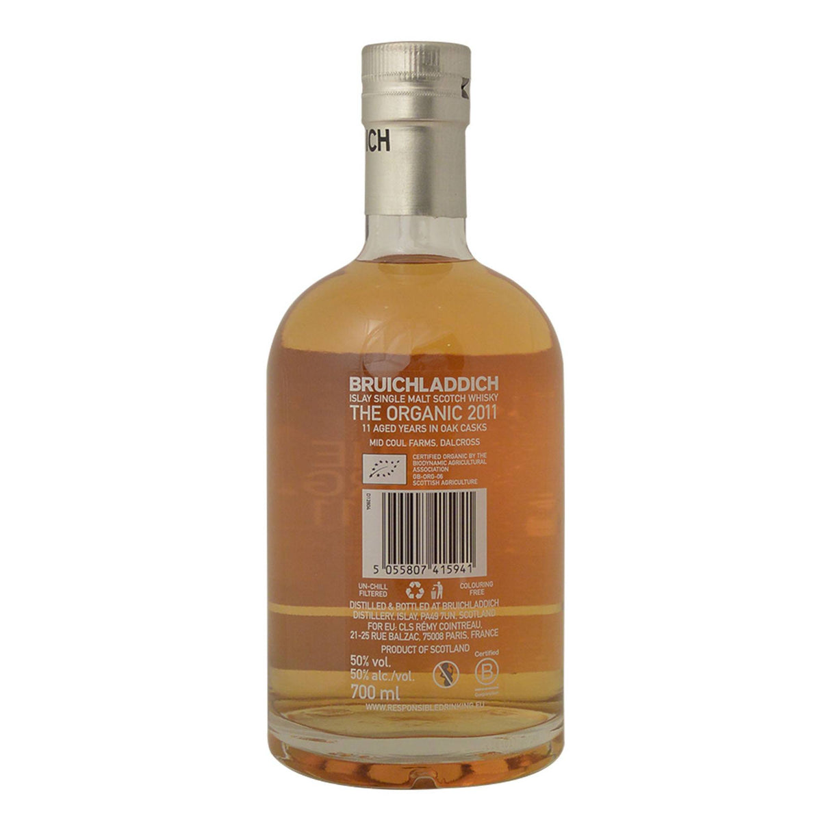 Bruichladdich The Organic 2011 Single Malt Scotch 11 Year Whiskey2