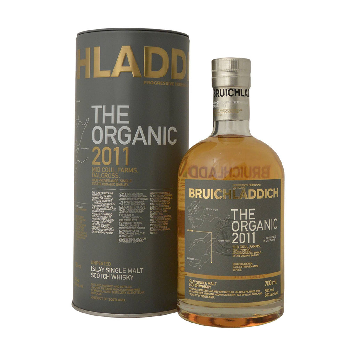 Bruichladdich The Organic 2011 Single Malt Scotch 11 Year Whiskey1