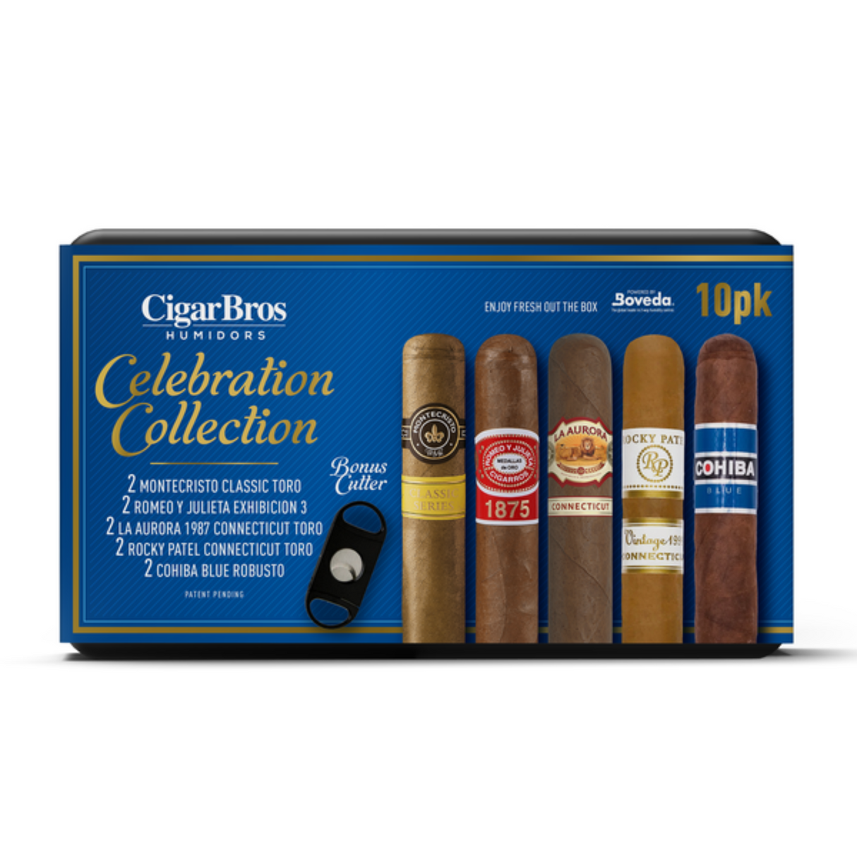 Celebration Collection 8.45 x 5.70 x 3.26 - 10 Pack by CigarBros-1
