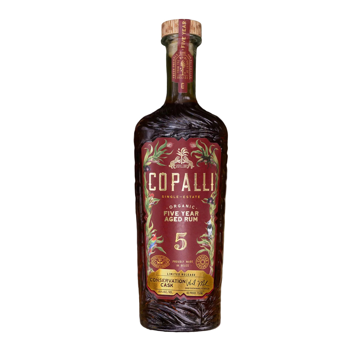 Copalli Aged 5 Years Rum – Conservation Cask