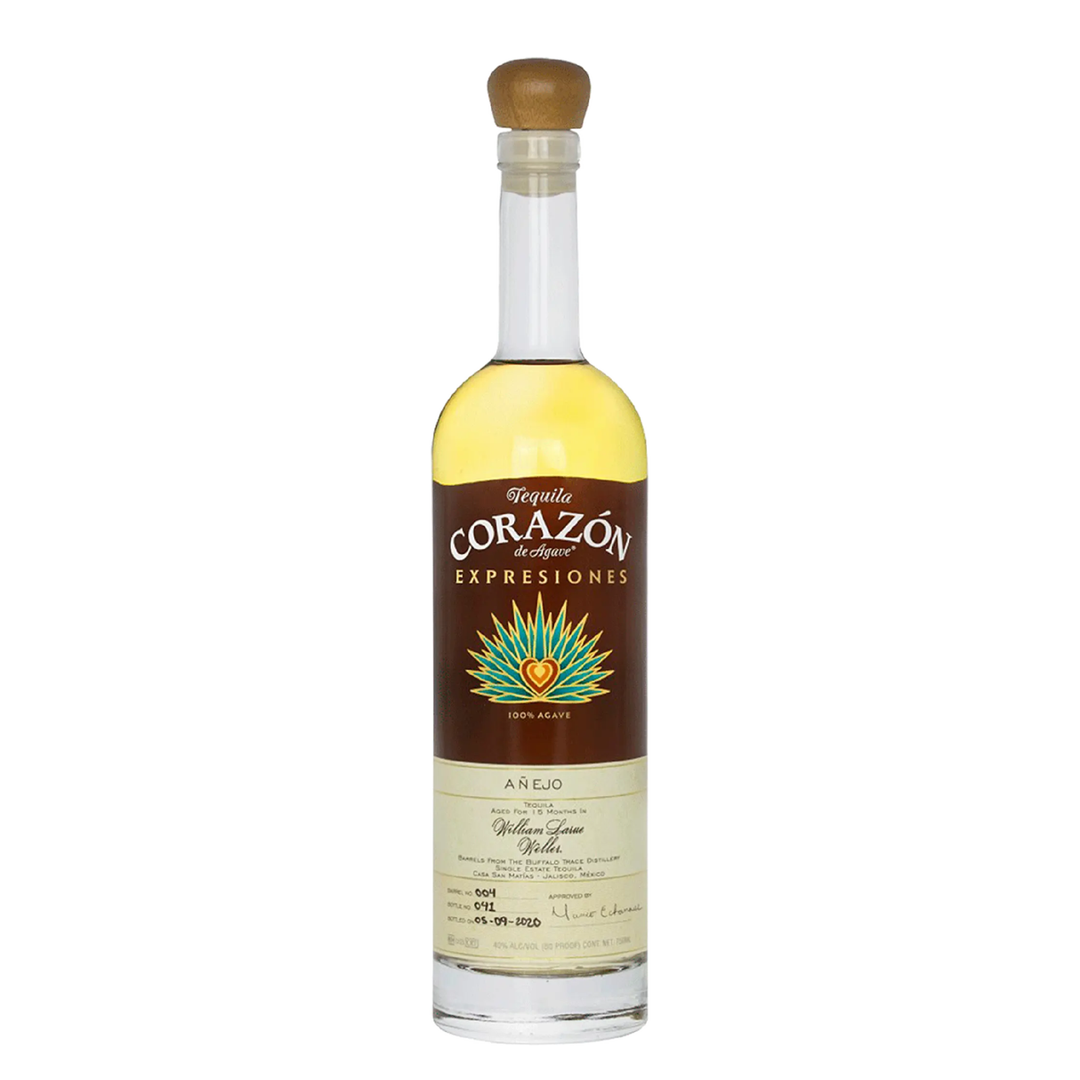 Corazon William Larue Weller Expresiones Añejo Tequila
