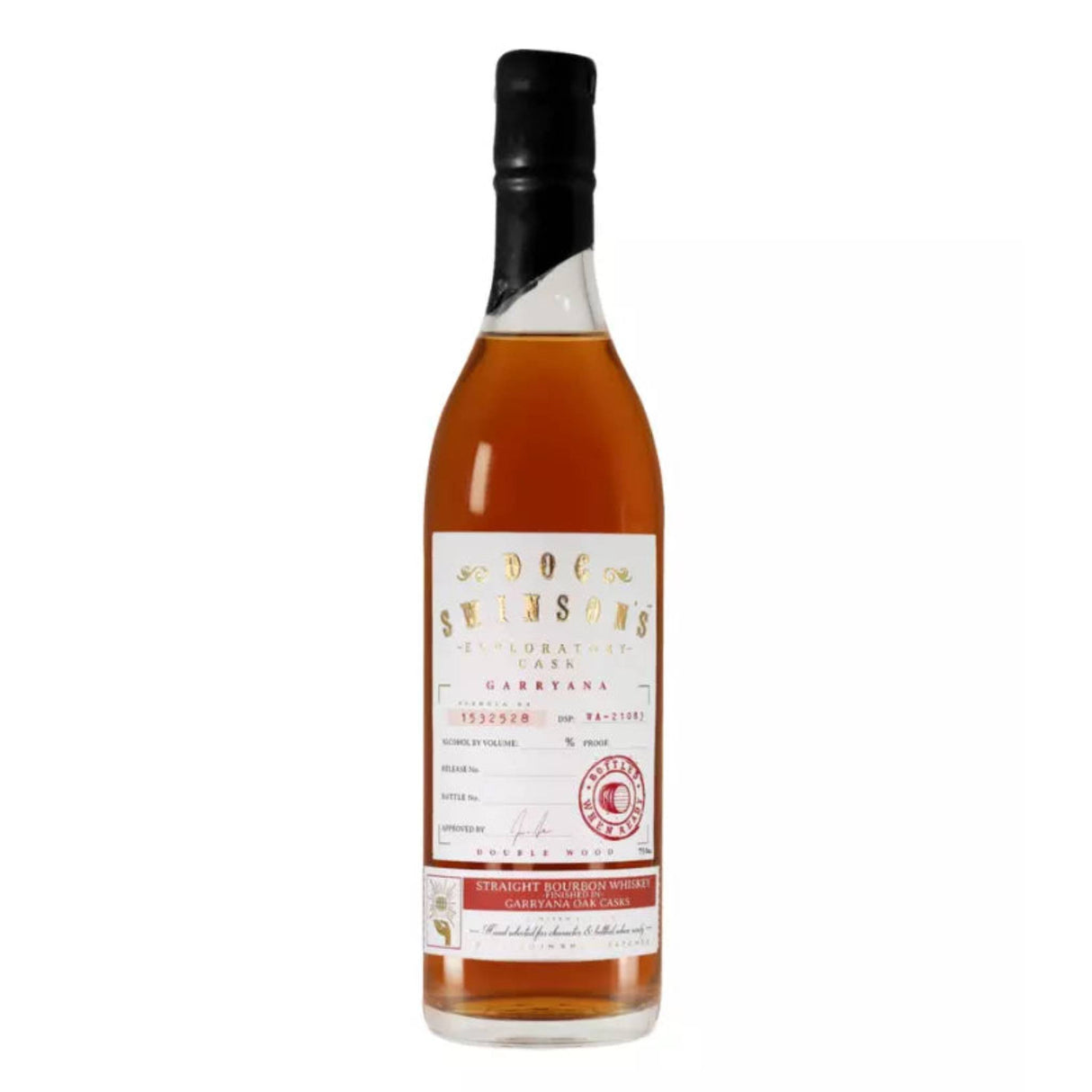 DOC Swinsons Finished In Garryana Exploratory Oak Cask Straight Bourbon Whiskey