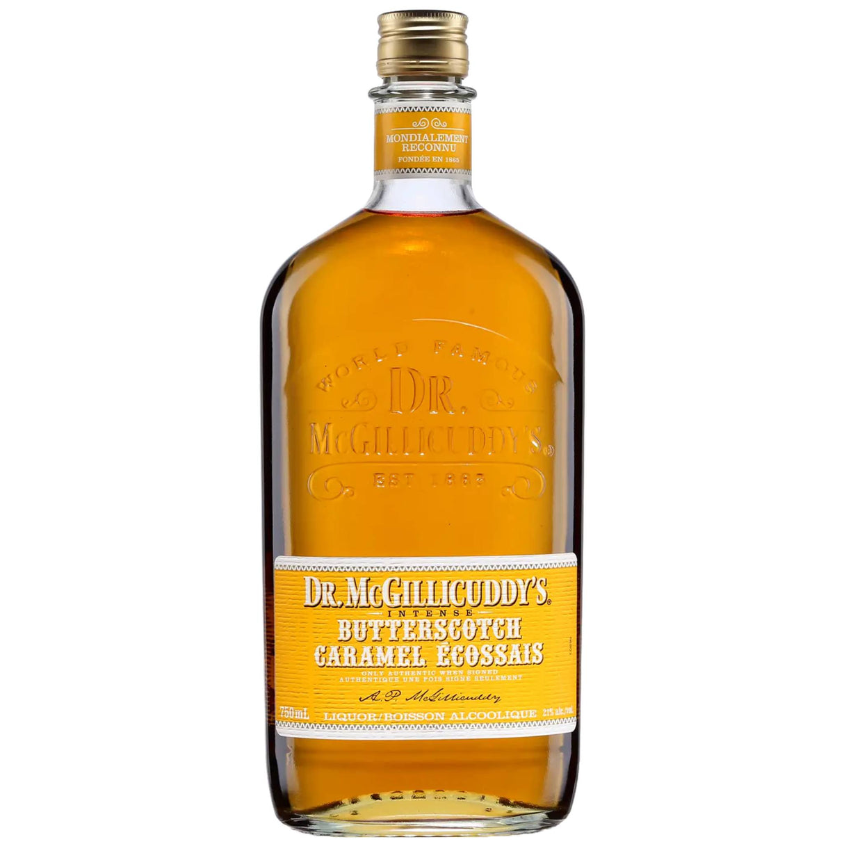 Dr McGillicuddy's Butterscotch Liqueur