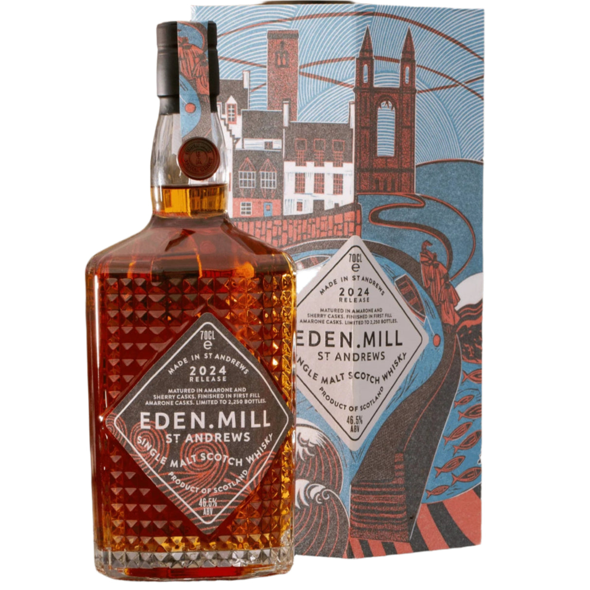 Eden Mill Single Malt Scotch Whiskey Art Of St. Andrews Release 2024
