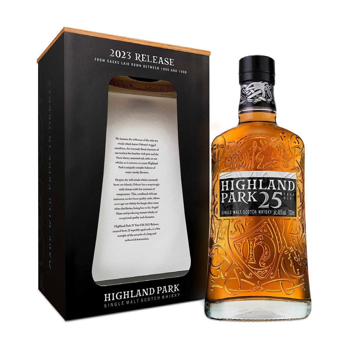 Highland Park 25 Year Old Single Malt Scotch Whiskey