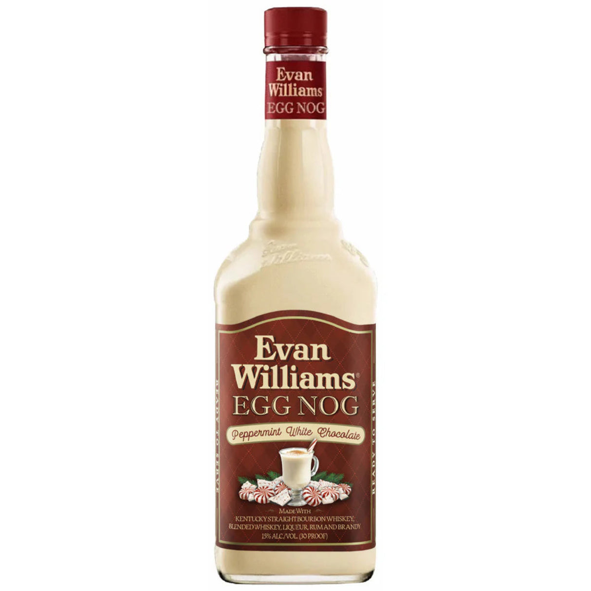 Evan Williams Egg Nog Peppermint White Chocolate