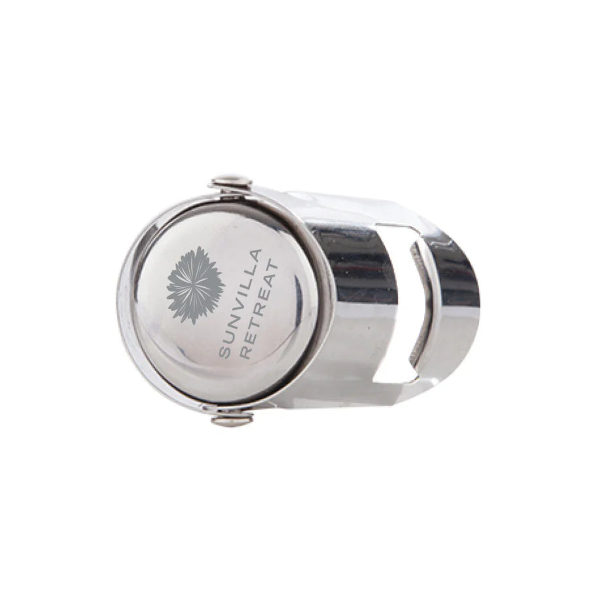 Fizz Champagne Stopper in Chrome-1