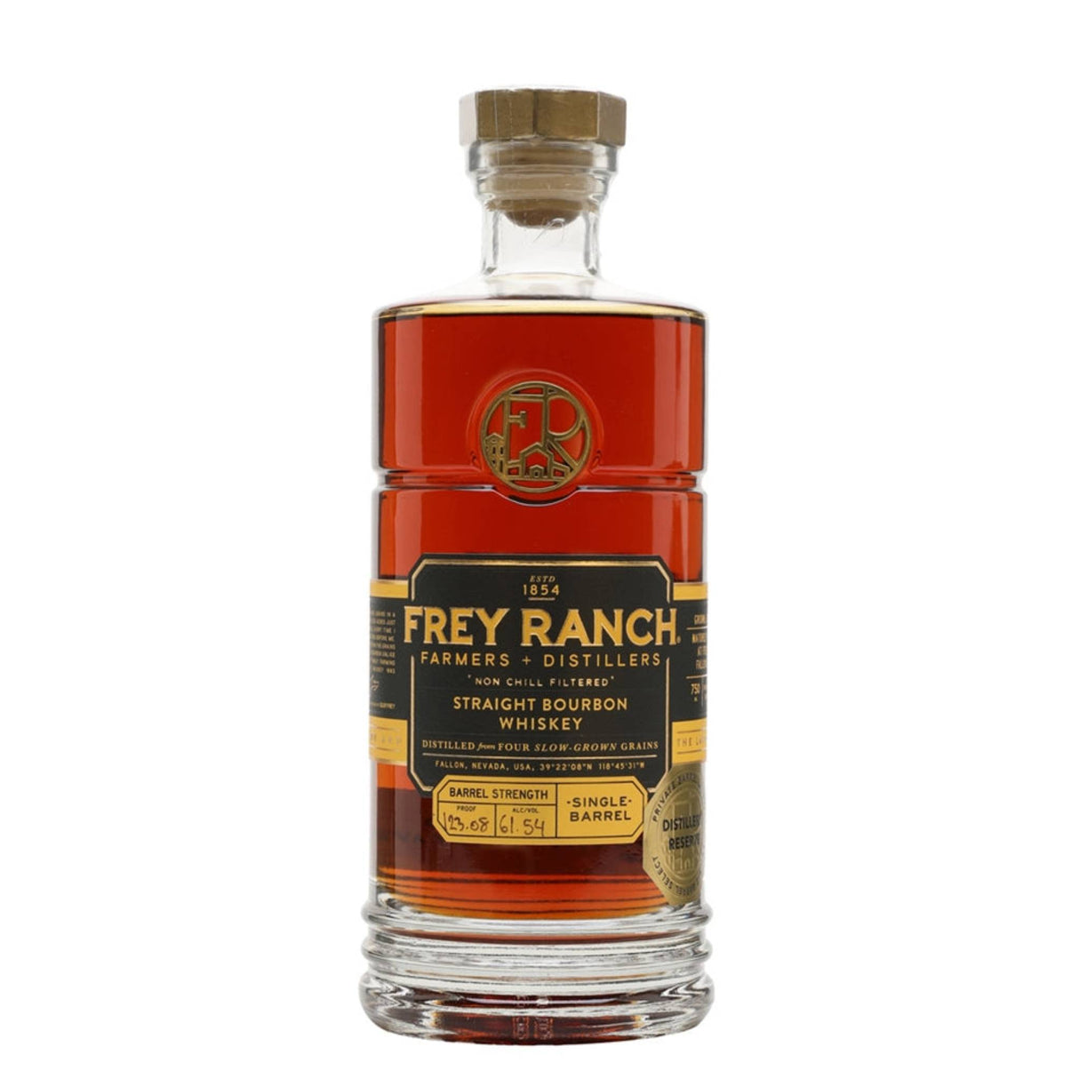 Frey Ranch Barrel Strength Single Barrel Straight Rye Whiskey