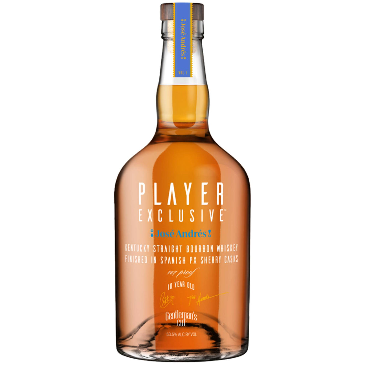 Gentleman’s Cut 10 Year Old Kentucky Straight Bourbon Whiskey – Player Exclusive: José Andrés (Finished in Spanish PX Sherry Casks)