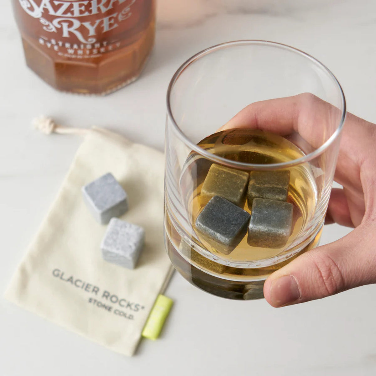 Glacier Rocks Soapstone Chilling Cubes, Set of 6-2