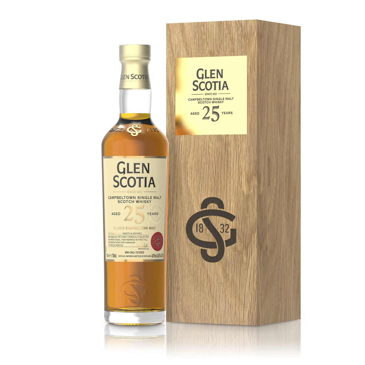Glen Scotia Single Malt Scotch 25 Year Whiskey
