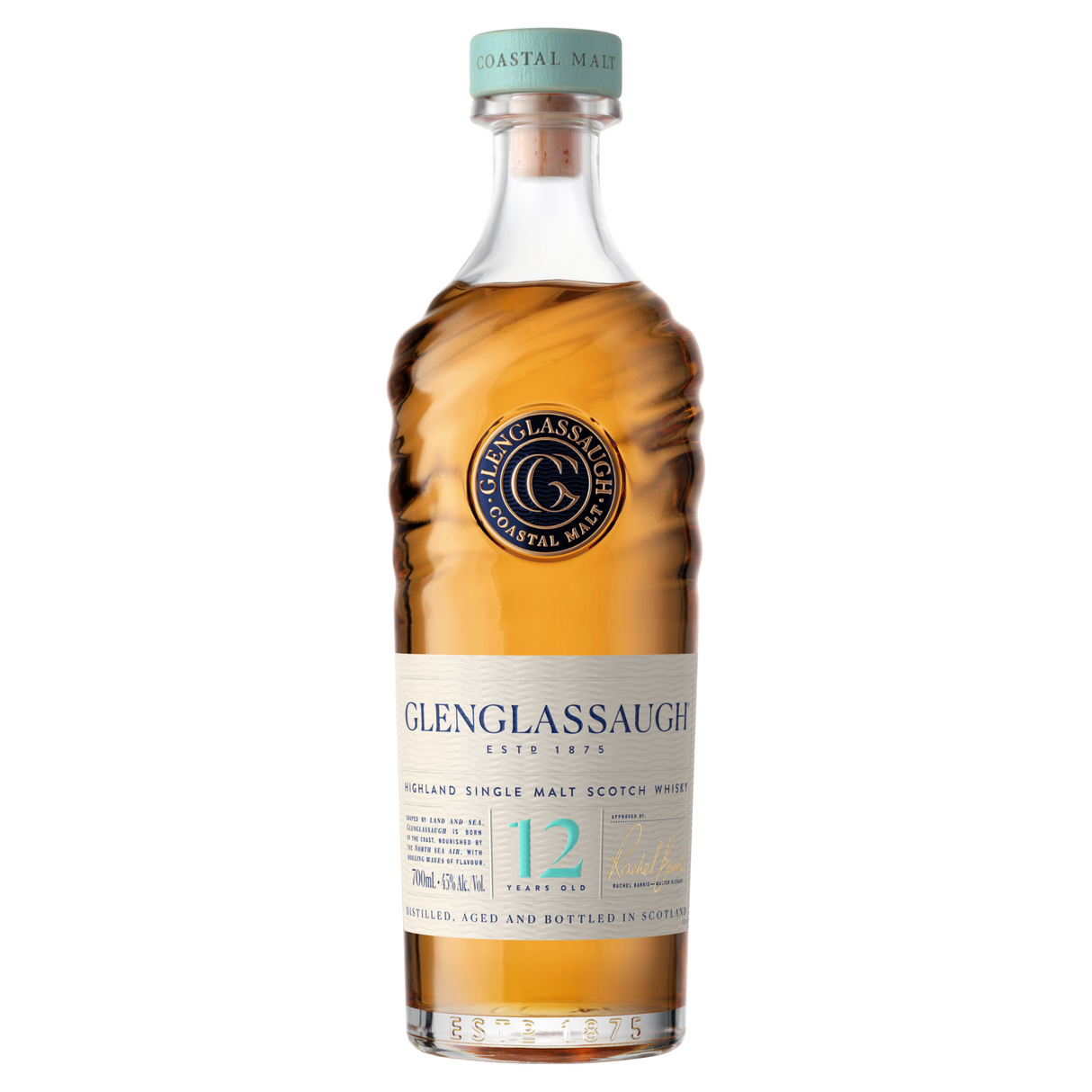 Glenglassaugh Distillery Highland 12 Year Single Malt Scotch Whiskey