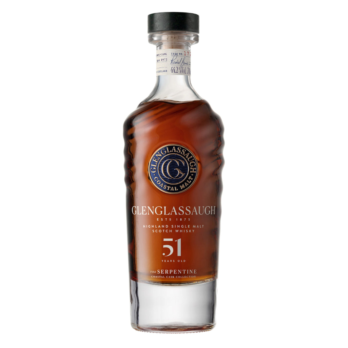 Glenglassaugh Highland Single Malt Scotch Whiskey – 51 Years Old Serpentine Coastal Cask Collection – Cask #1723-1