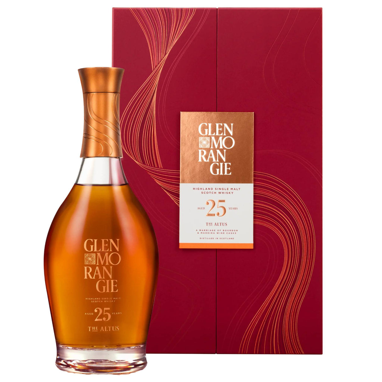 Glenmorangie 25 Year Single Malt Scotch Whiskey – The Altus (With Gift Box)-2