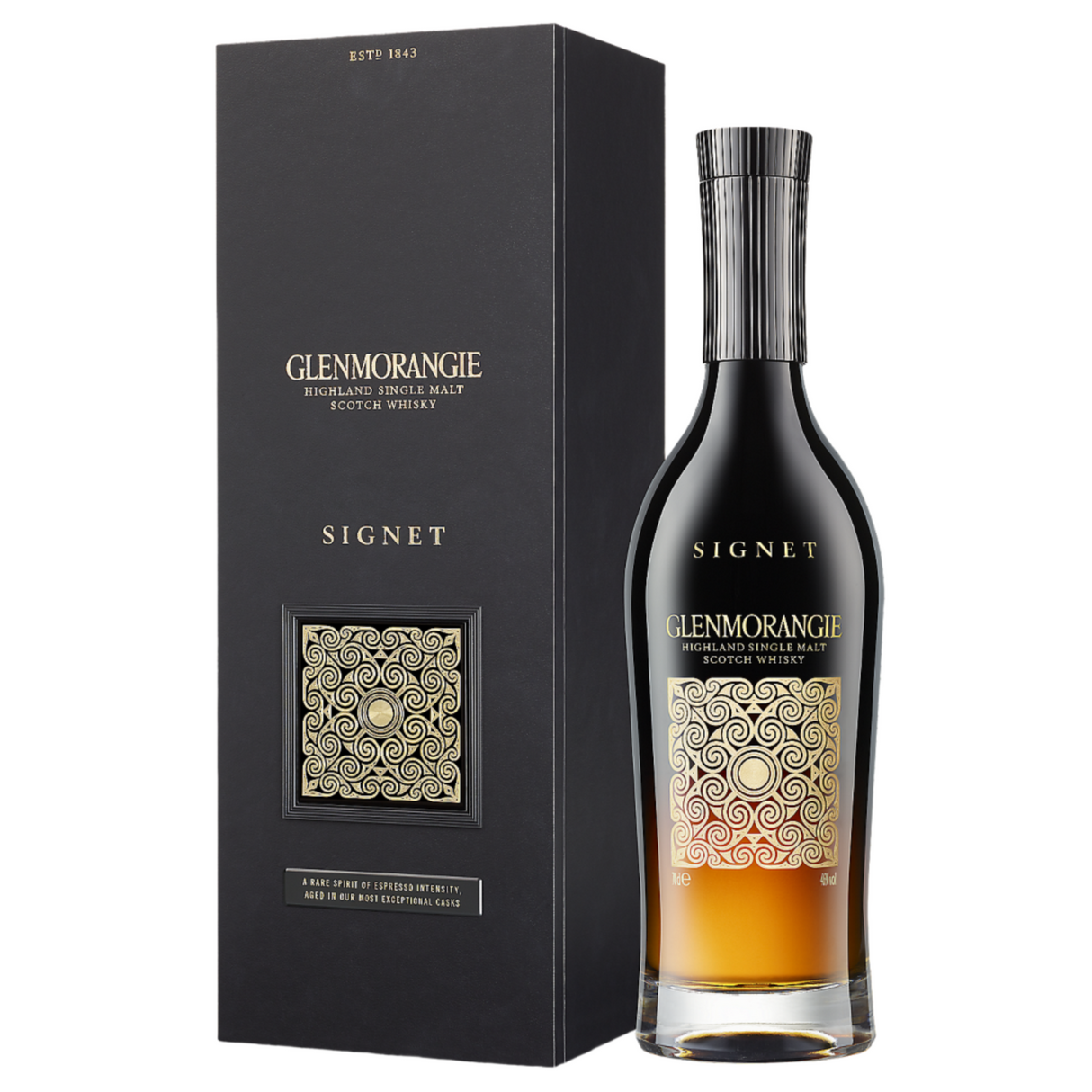 Glenmorangie Single Malt Scotch Signet Whiskey W Gift Box