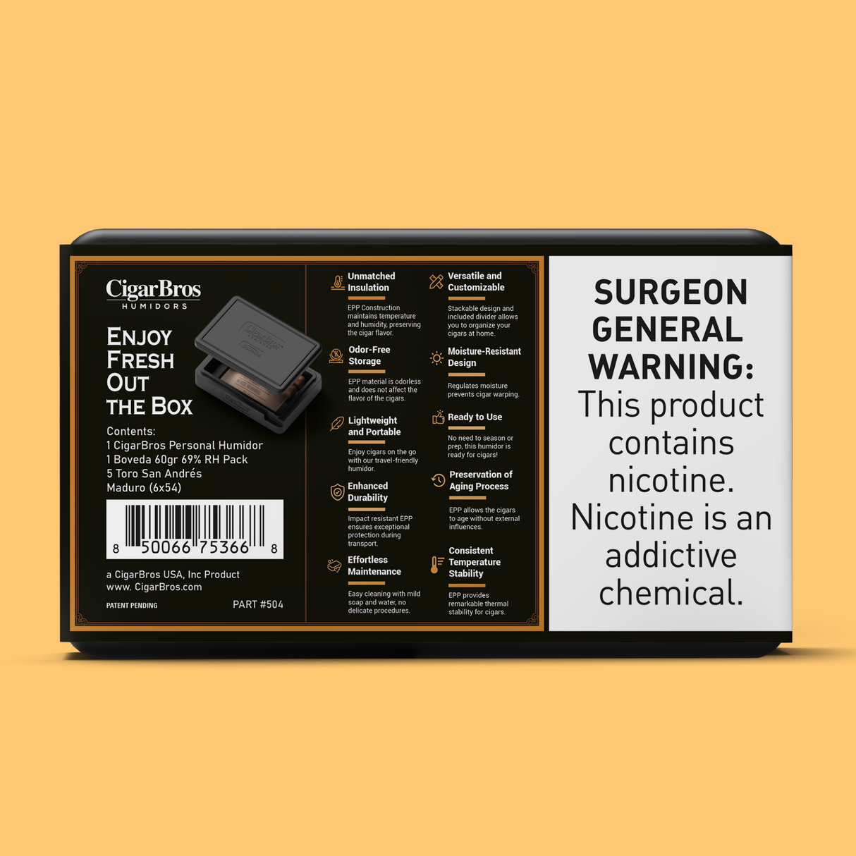 Gurkha Revenant San Andres Maduro 5x50 - 5 Pack (Robusto Medium-Bodied) by CigarBros-2