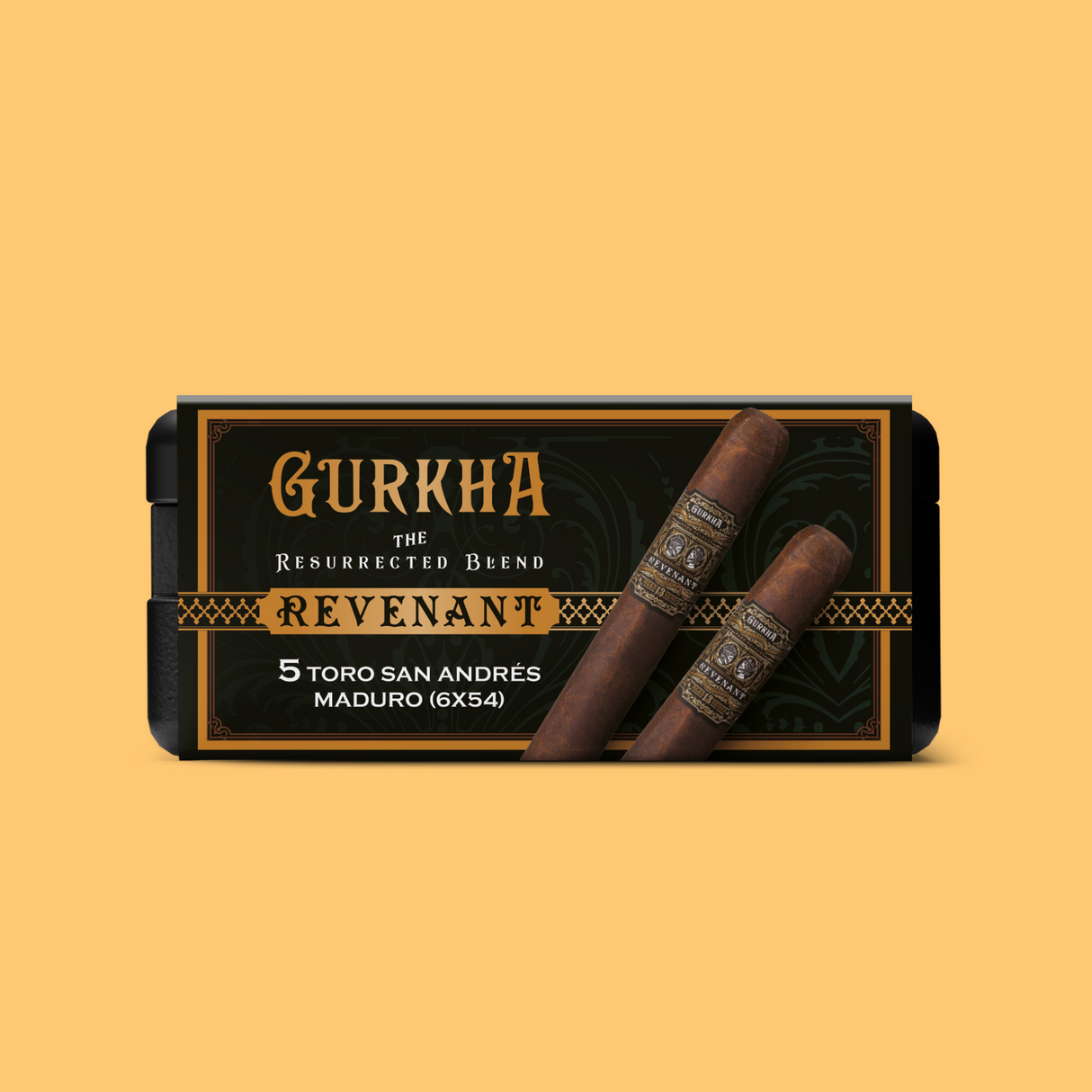 Gurkha Revenant San Andres Maduro 5x50 - 5 Pack (Robusto Medium-Bodied) by CigarBros-4