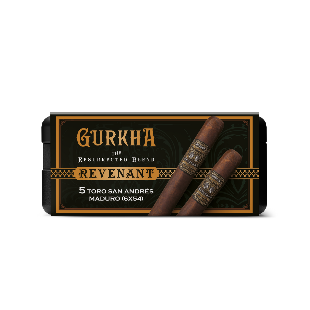 Gurkha Revenant San Andres Maduro 5x50 - 5 Pack (Robusto Medium-Bodied) by CigarBros-5