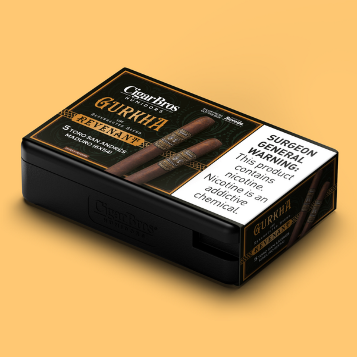 Gurkha Revenant San Andres Maduro 5x50 - 5 Pack (Robusto Medium-Bodied) by CigarBros-8