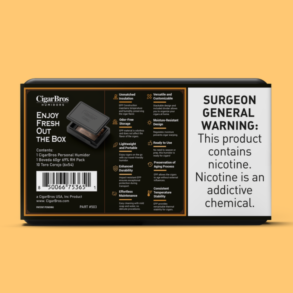 Gurkha Revenant Toro Corojo 6x54 - 5 Pack (Honduran - Medium-Bodied) by CigarBros-2