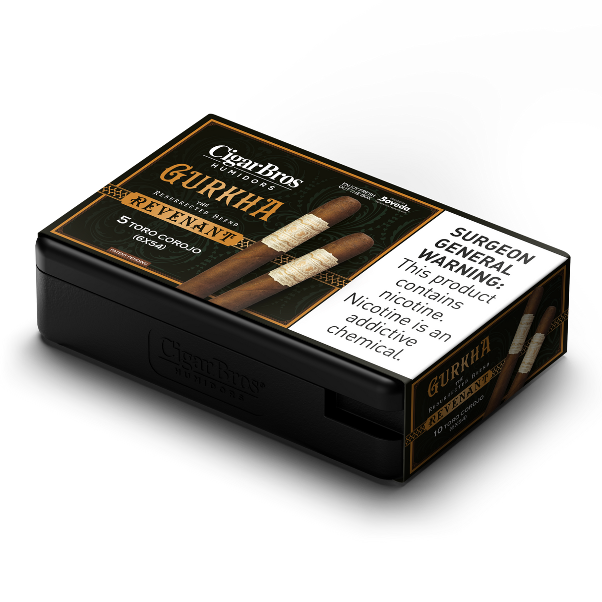 Gurkha Revenant Toro Corojo 6x54 - 5 Pack (Honduran - Medium-Bodied) by CigarBros-9