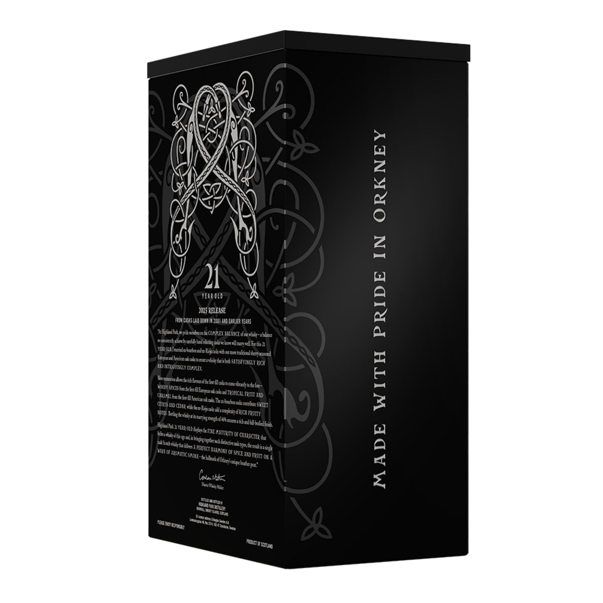 Highland Park 21 Year Old Single Malt Scotch Whiskey