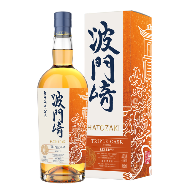 Hatozaki Pure Malt Whiskey - Small Batch Triple Cask Reserve