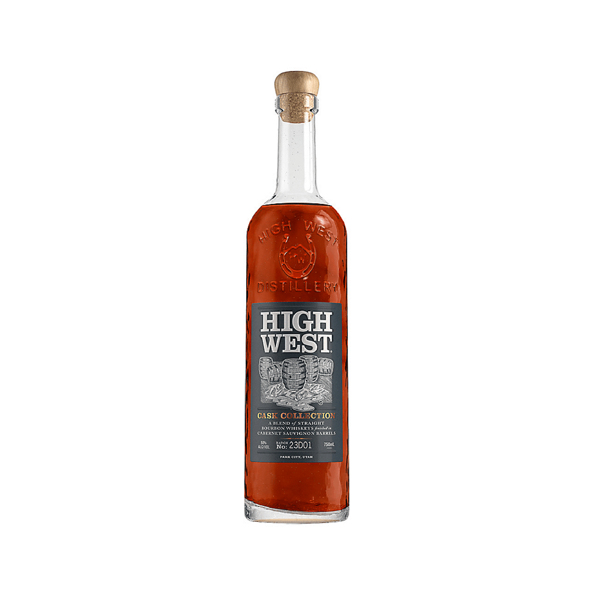High West Straight Bourbon Cask Collection Cabernet Sauvignon Barrel 100 - Liquor Geeks